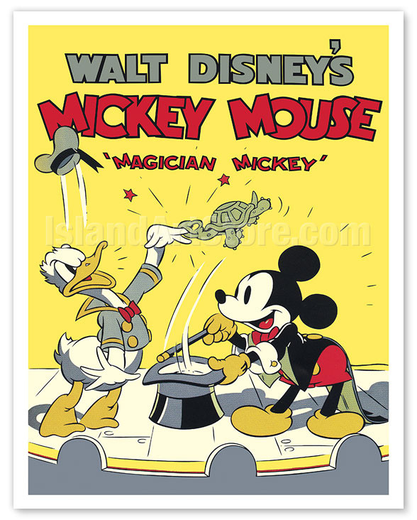 Magician Mickey - Starring Mickey Mouse & Donald Duck - c. 1937