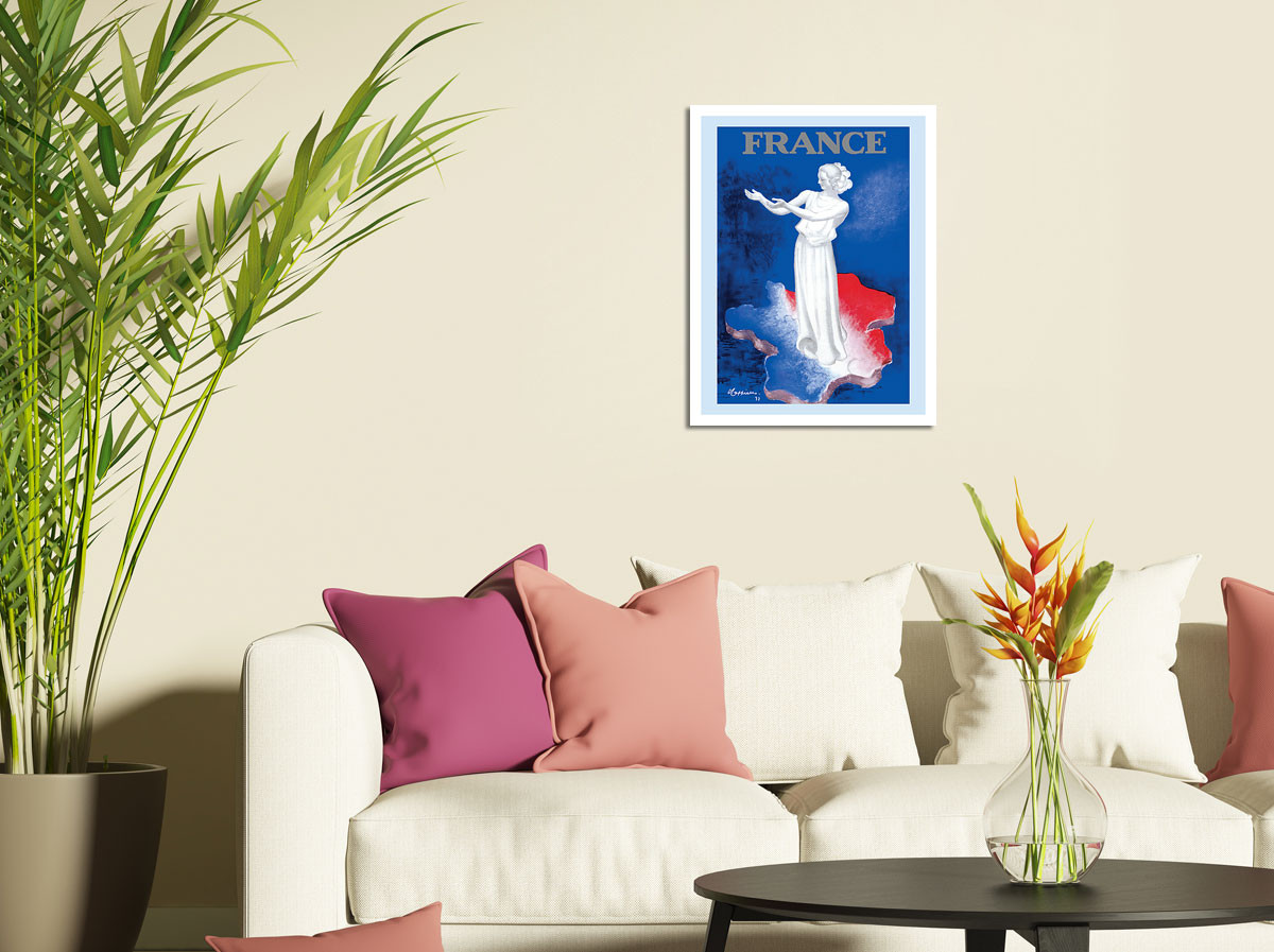 France - Statuary of Marianne - c. 1937 by Leonetto Cappiello