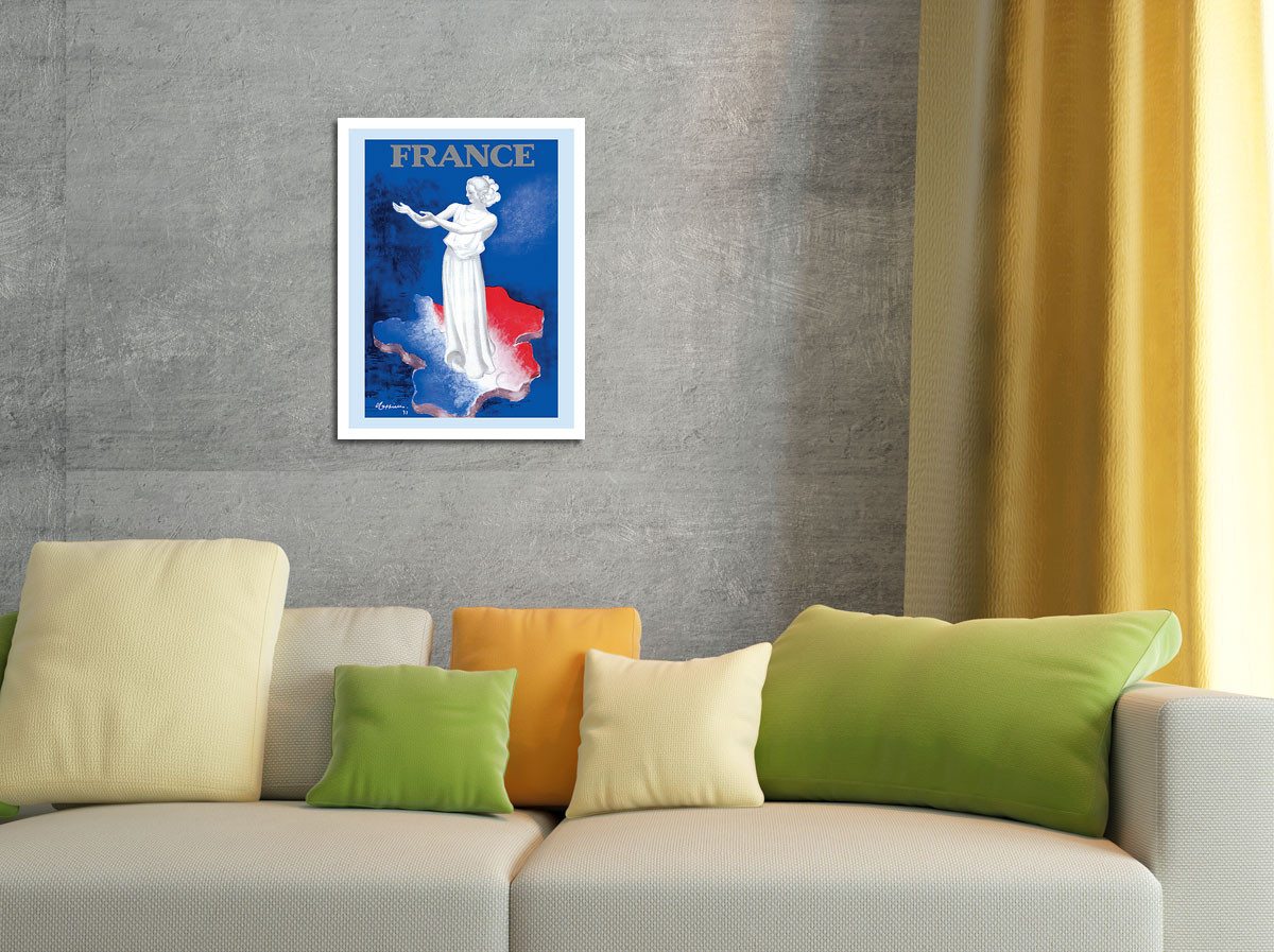 France - Statuary of Marianne - c. 1937 by Leonetto Cappiello