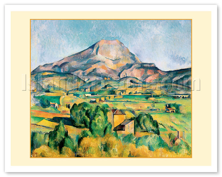 Mont Sainte-Victoire (La Montagne Sainte-Victoire) - c. 1895 by