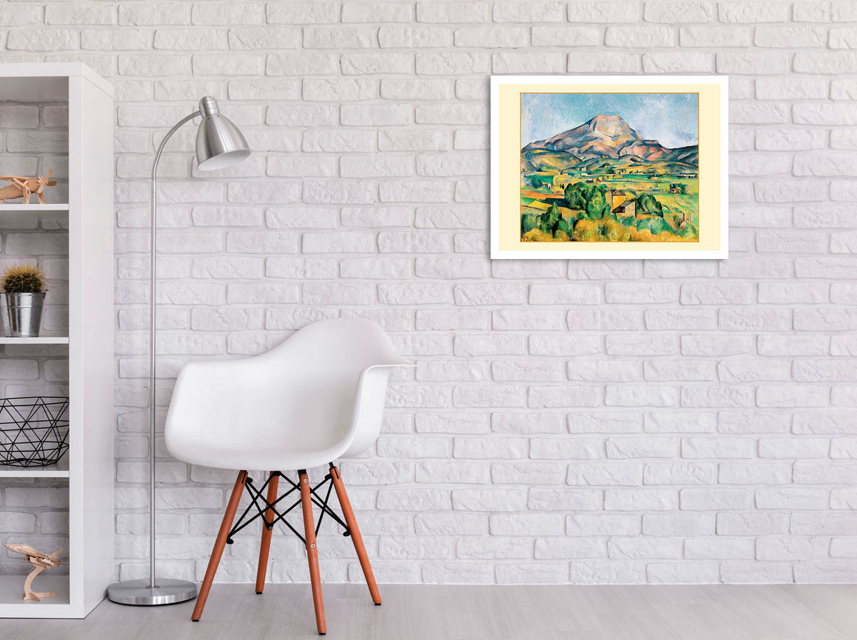 Mont Sainte-Victoire (La Montagne Sainte-Victoire) - c. 1895 by