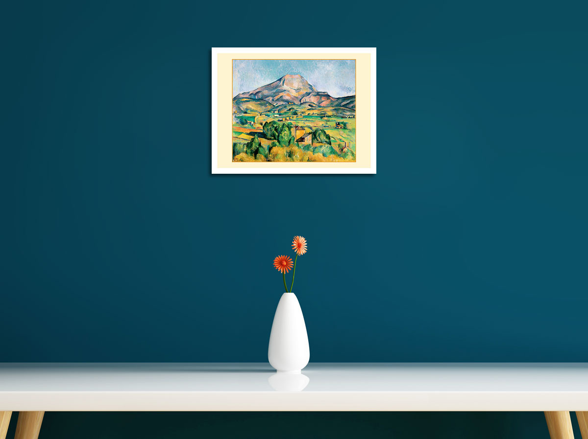 Mont Sainte-Victoire (La Montagne Sainte-Victoire) - c. 1895 by