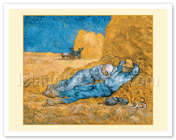 The Siesta - c. 1890 - Poster by Vincent van Gogh