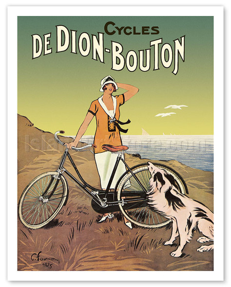 De Dion-Bouton - Cycles - c. 1925 - Poster by Félix Fournery