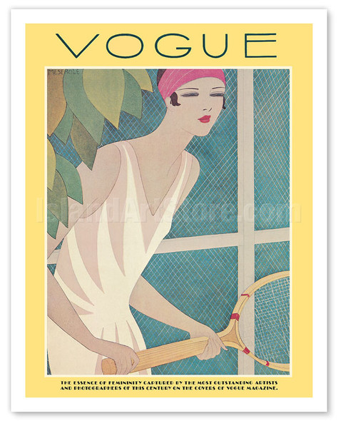 Fashion Magazine - July 15th, 1927 - Summer Sports - Poster by Harriet Meserole