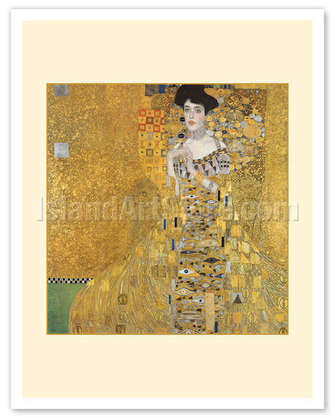 The Lady in Gold - Portrait of Adele Bloch-Bauer - c. 1907 - Poster by Gustav Klimt