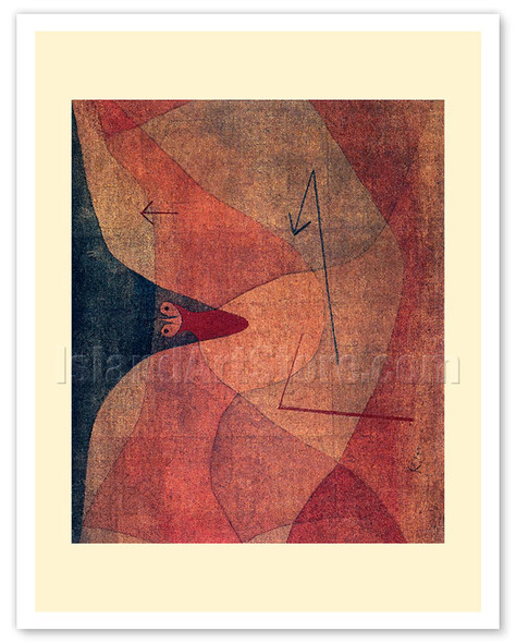 Aviatic Evolution - c. 1934 - Poster by Paul Klee