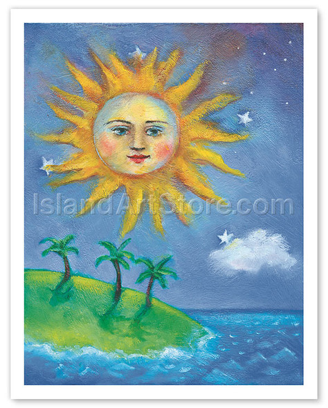 The Sun - Poster by Nichola "Nikki" Moss