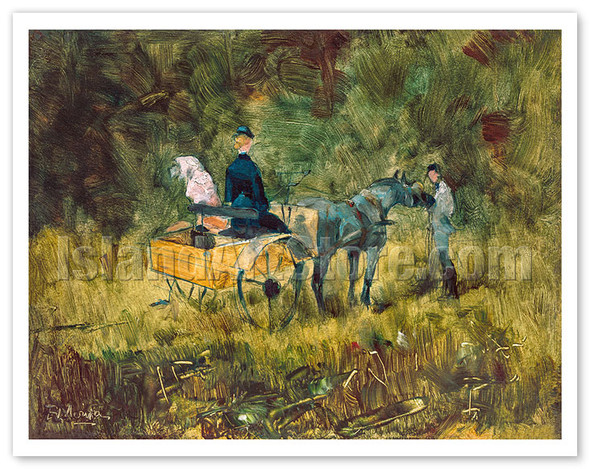 The Trap - c. 1890 - Poster by Henri de Toulouse-Lautrec