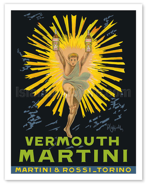 Vermouth Martini - Turin (Torino), Italy - Martini & Rossi - c. 1914 - Poster by Leonetto Cappiello