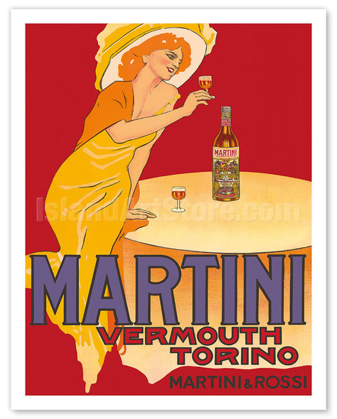 Martini Vermouth - Martini & Rossi - Turin (Torino), Italy - c. 1910 - Poster by Marcello Dudovich