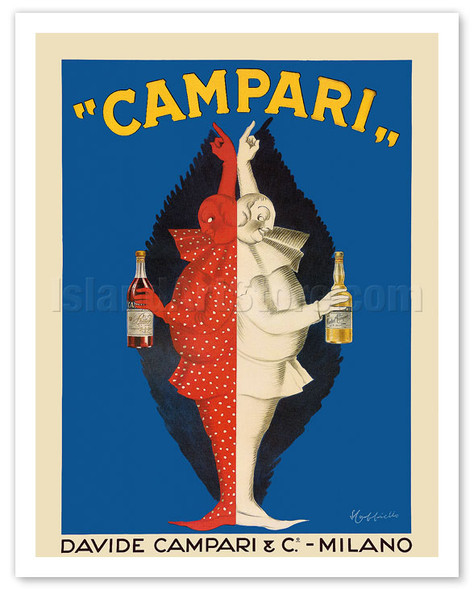 Campari - Davide Campari & Co. - Milano, Italy - c. 1921 - Poster by Leonetto Cappiello