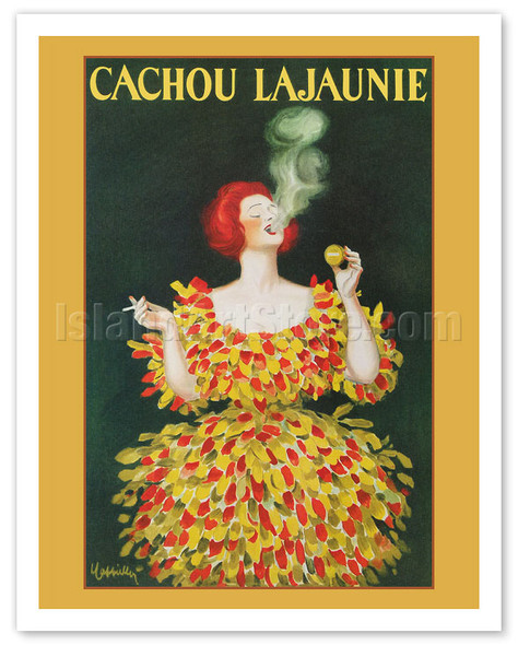 Cachou Lajaunie - Licorice Breath Mints - c. 1920 - Poster by Leonetto Cappiello