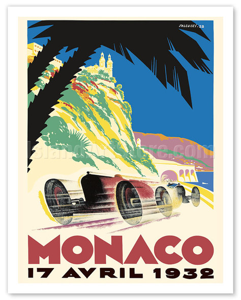 1936 Monaco Grand Prix - Fine Art Prints & Posters
