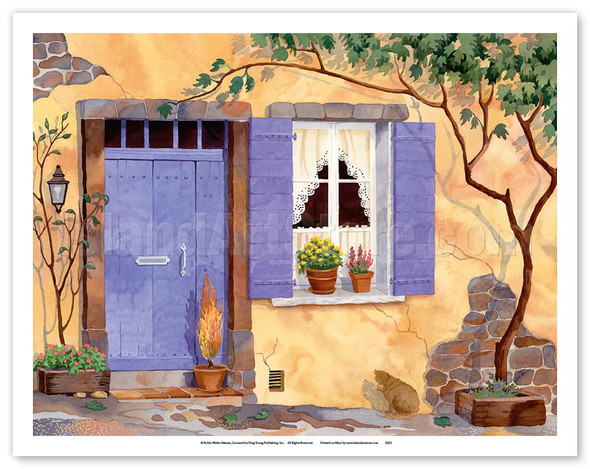 Magic of Provence - France - Poster by Robin Wethe Altman