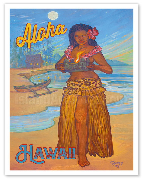 Hawaii - The Exotic Pacific Islands - Poster by Rick Sharp