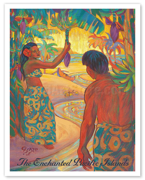 Hawaii - The Enchanted Pacific Islands - Poster by Rick Sharp