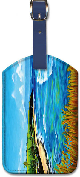 Hookipa Noon by Rachael Ray - Hawaiian Leatherette Luggage Tag