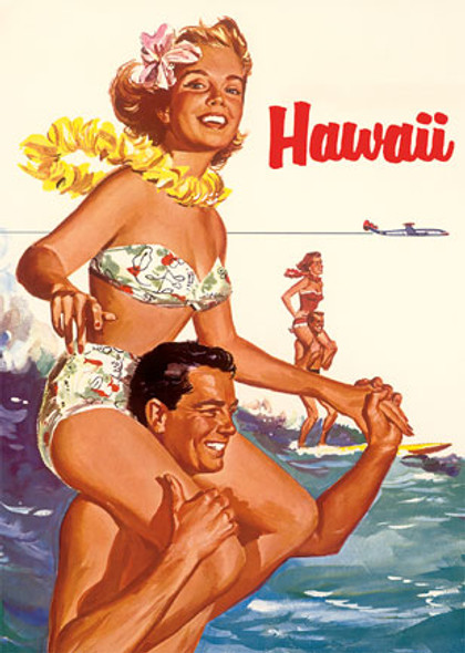 Hawaii - Northwest Orient Airlines - Magnet Hawaii - Northwest Orient Airlines - Magnet