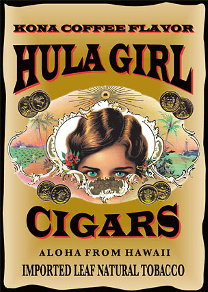 Hula Girl Cigars - Magnet Hula Girl Cigars - Magnet