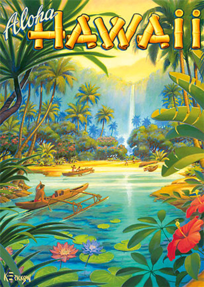 Aloha from Hawaii - Outriggers - Magnet Aloha from Hawaii - Outriggers - Magnet