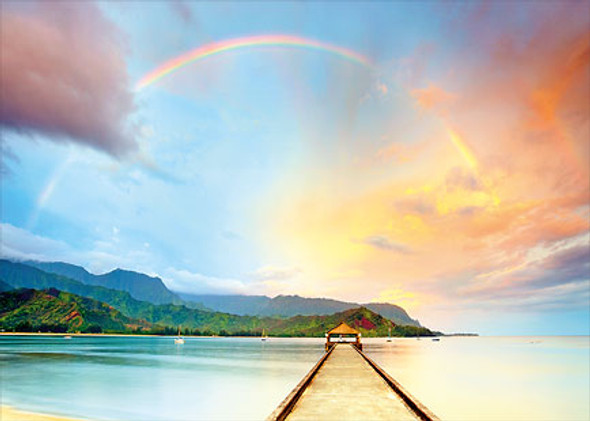 Hanalei - Hawaiian Everyday Blank Greeting Card Hanalei - Hawaiian Everyday Blank Greeting Card