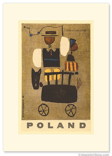 Poland: Land of Folklore - Premium Vintage Collectible Greeting Card Poland: Land of Folklore - Premium Vintage Collectible Greeting Card