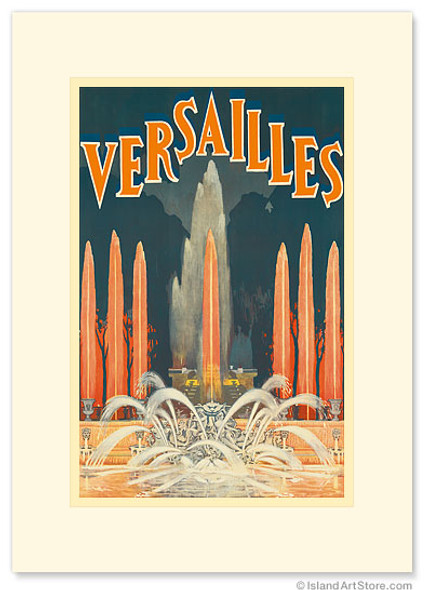 Versailles, France - Premium Vintage Collectible Greeting Card Versailles, France - Premium Vintage Collectible Greeting Card