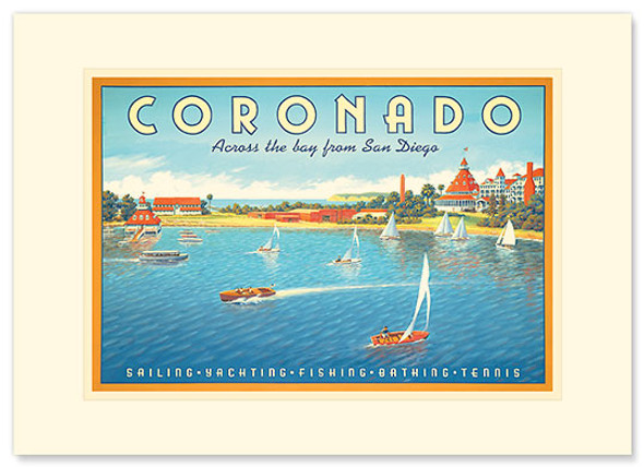 Coronado - Premium Vintage Collectible Greeting Card Coronado - Premium Vintage Collectible Greeting Card