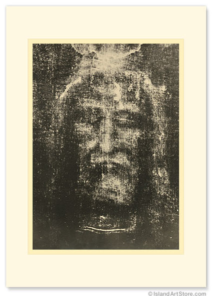 Shroud of Turin - Premium Vintage Collectible Greeting Card Shroud of Turin - Premium Vintage Collectible Greeting Card