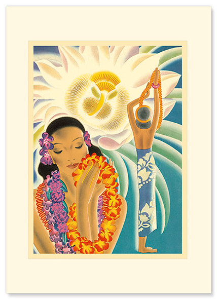 The Offering - Premium Vintage Collectible - Mahalo / Thank You Card The Offering - Premium Vintage Collectible - Mahalo / Thank You Card