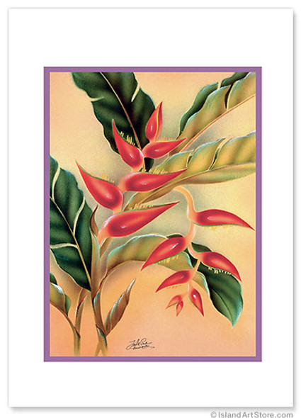Heliconia - Collectors Edition - Easter Card Heliconia - Collectors Edition - Easter Card