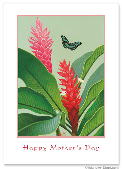 Peppermint Ginger by N. Robert Wagstaff - Collectors Edition - Mother's Day Card