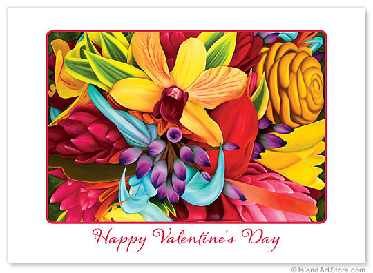 Floral Explosion by Anna Keay - Collectors Edition - Valentine's Card