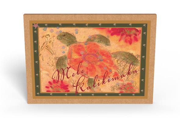 Honu - The Sea Turtle - Holiday Box Set Greeting Card Honu - The Sea Turtle - Holiday Box Set Greeting Card