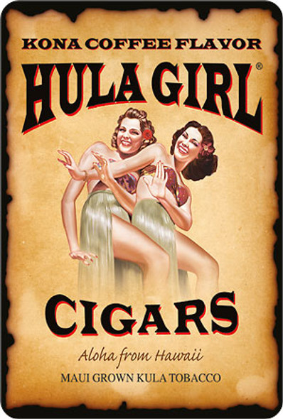 Hula Girl Cigars Aloha from Hawaii - Hawaiian Vintage Postcard Hula Girl Cigars Aloha from Hawaii - Hawaiian Vintage Postcard