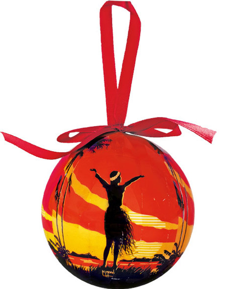 Aloha OE - Hawaiian Boxed Christmas Ball Ornament Aloha OE - Hawaiian Boxed Christmas Ball Ornament