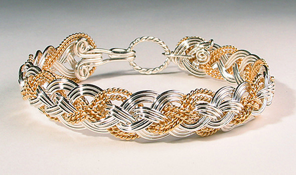 Half Round Rope - Half Round Sinnet Bracelet - by Varsha Titus Half Round Rope - Half Round Sinnet Bracelet - by Varsha Titus