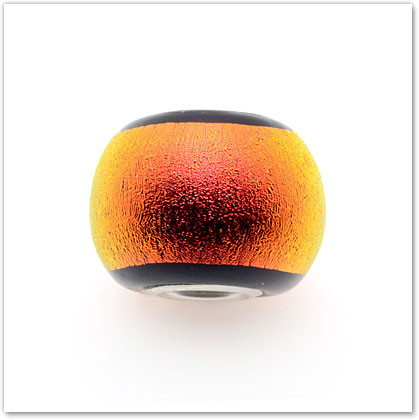 Copper - Glass Bead - Hawaiian Charm