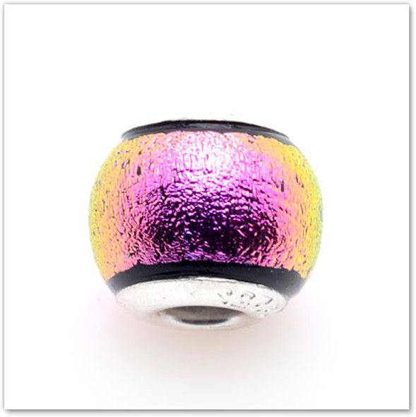 Hot Pink - Glass Bead - Hawaiian Charm Hot Pink - Glass Bead - Hawaiian Charm