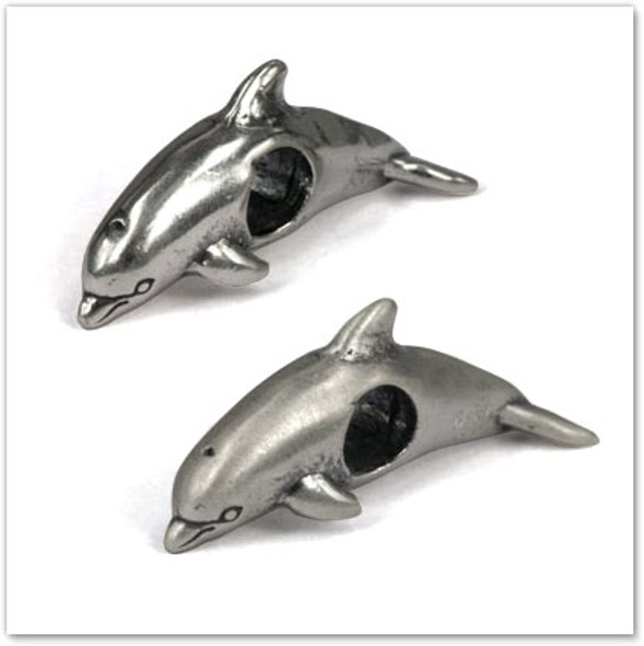 Dolphin - Silver Charm - Hawaiian Charm Dolphin - Silver Charm - Hawaiian Charm