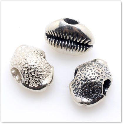 Cowrie Shell - Silver Charm - Hawaiian Charm