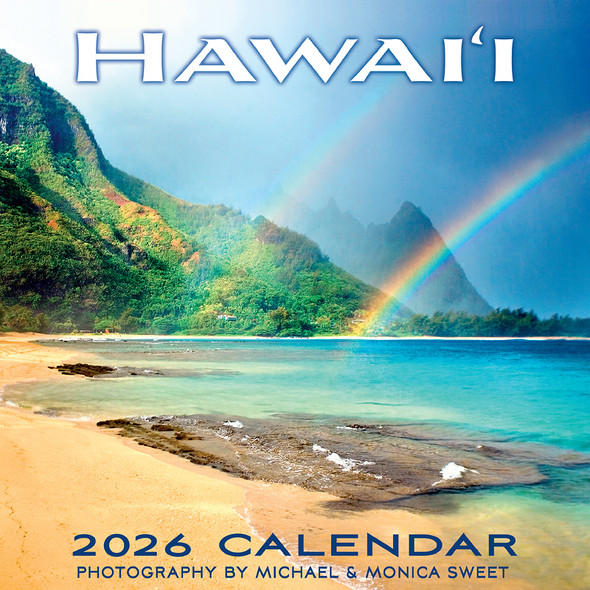 Hawaii Landscapes by Michael & Monica Sweet- 2026 Deluxe Wall Calendar