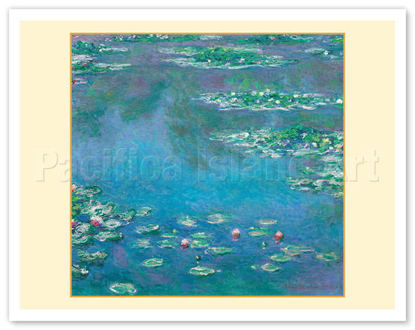 Water Lilies - c. 1906 - Poster by Claude Monet