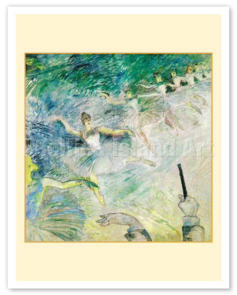 Ballet Dancers - c. 1885 - Poster by Henri de Toulouse-Lautrec