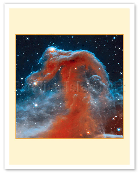 The Horsehead Nebula in Infrared from Hubble Space Telescope - 2013 - NASA Color Photo