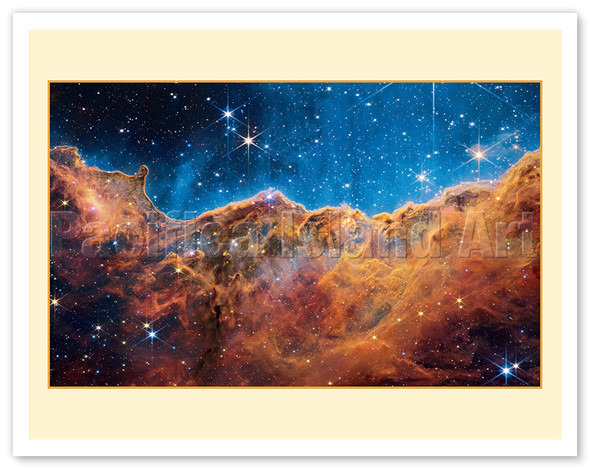 Carina Nebula From James Webb Space Telescope - 2022 - NASA Color Photo