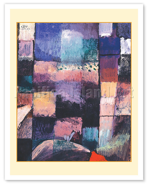 On a Motif from Hamamet - c. 1914 - Poster by Paul Klee