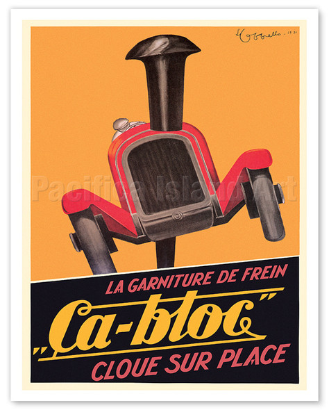 Ca-bloc Automotive Brakes - c. 1931