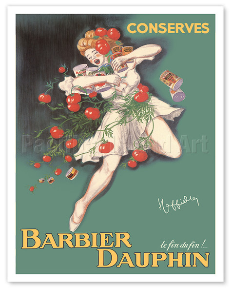 Barbier Dauphin Canned Goods (Conserves) - c. 1948
